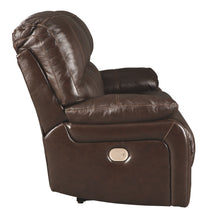 Load image into Gallery viewer, Hallstrung - Chocolate - 2 Seat Reclining Power Sofa