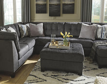 Load image into Gallery viewer, Reidshire - Steel - Oversized Accent Ottoman