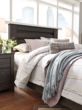Load image into Gallery viewer, Brinxton - Charcoal - Queen/Full Panel Headboard