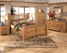Load image into Gallery viewer, Bittersweet - Light Brown - King Poster Bed