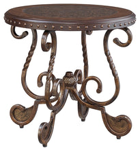 Load image into Gallery viewer, Rafferty - Dark Brown - Round End Table