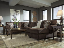 Load image into Gallery viewer, Jinllingsly - Chocolate - Left Arm Facing Sofa, Armless Loveseat, Right Arm Facing Corner Chaise Sectional
