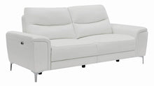 Load image into Gallery viewer, Largo Motion Collection - White - Largo Upholstered Power Sofa White