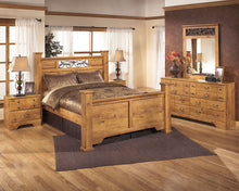 Load image into Gallery viewer, Bittersweet - Light Brown - 6 Pc. - Dresser, Mirror, Queen Poster Bed