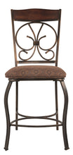 Load image into Gallery viewer, Glambrey - Brown - Upholstered Barstool (4/CN)