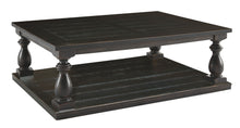Load image into Gallery viewer, Mallacar - Black - Rectangular Cocktail Table