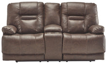 Load image into Gallery viewer, Wurstrow - Smoke - PWR REC Loveseat/CON/ADJ HDRST