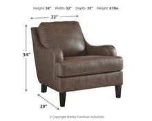 Load image into Gallery viewer, Tirolo - Walnut - Accent Chair