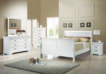 Load image into Gallery viewer, Louis Philippe Collection - Louis Philippe Queen Sleigh Panel Bed White