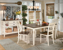 Load image into Gallery viewer, Whitesburg - Brown/Cottage White - Dining Room Side Chair (2/CN)