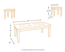 Load image into Gallery viewer, Denja - Dark Brown - Occasional Table Set (3/CN)