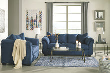 Load image into Gallery viewer, Darcy - Blue - Loveseat
