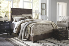 Load image into Gallery viewer, Dolante - Brown - Queen Upholstered Bed