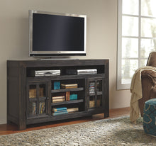 Load image into Gallery viewer, Gavelston - Black - LG TV Stand w/Fireplace Option