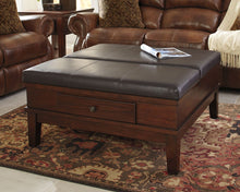 Load image into Gallery viewer, Gately - Medium Brown - Ottoman Cocktail Table