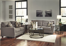 Load image into Gallery viewer, Tibbee - Slate - 3 Pc. - Sofa, Loveseat, Frostine Table Set