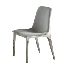Load image into Gallery viewer, Light Grey - Irene Upholstered Side Chairs Light Grey And Chrome (Set of 4)