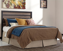 Load image into Gallery viewer, Harlinton - Warm Gray/Charcoal - Queen Panel Headboard