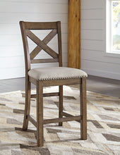 Load image into Gallery viewer, Moriville - Beige - Upholstered Barstool (2/CN)