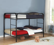 Load image into Gallery viewer, Morgan Bunk Bed - Morgan Full Over Full Bunk Bed Silver