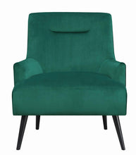 Load image into Gallery viewer, Green - Upholstered Accent Chair Green And Black