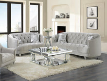 Load image into Gallery viewer, Avonlea 2-piece Tufted Living Room Set Grey
