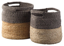 Load image into Gallery viewer, Parrish - Natural/Black - Basket Set (2/CN)