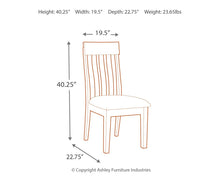 Load image into Gallery viewer, Ralene - Medium Brown - Dining UPH Side Chair (2/CN)