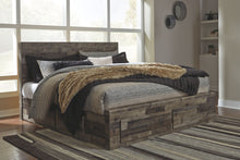 Load image into Gallery viewer, Derekson - Multi Gray - Queen Panel Bed
