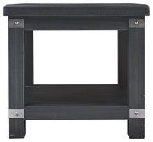 Load image into Gallery viewer, Delmar - Black - Rectangular End Table