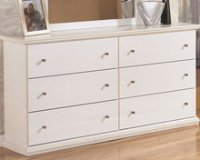 Load image into Gallery viewer, Bostwick Shoals - White - 8 Pc. - Dresser, Mirror, Chest, Queen Panel Bed, 2 Nightstands