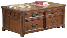 Load image into Gallery viewer, Woodboro - Dark Brown - Lift Top Cocktail Table