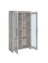 Load image into Gallery viewer, 2-door Tall Cabinet Grey Driftwood