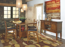 Load image into Gallery viewer, Ralene - Medium Brown - RECT DRM Counter EXT Table