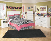 Load image into Gallery viewer, Bostwick Shoals - White - 3 Pc. - Dresser, Mirror, Full Panel Headboard