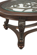 Load image into Gallery viewer, Norcastle - Dark Brown - Oval Cocktail Table