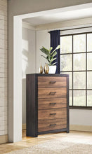 Load image into Gallery viewer, Dewcrest Collection - Dewcrest 5-drawer Chest Caramel And Licorice