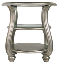 Load image into Gallery viewer, Coralayne - Silver Finish - Round End Table