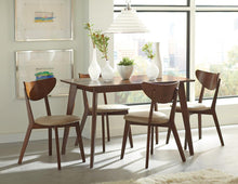Load image into Gallery viewer, Kersey Collection - Kersey Dining Table With Angled Legs Chestnut