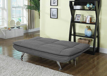 Load image into Gallery viewer, Grey - Julian Upholstered Sofa Bed With Pillow-top Seating Grey