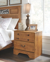 Load image into Gallery viewer, Bittersweet - Light Brown - Two Drawer Night Stand
