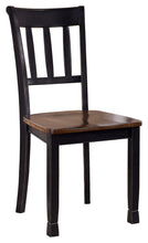 Load image into Gallery viewer, Owingsville - Black/Brown - Dining Room Side Chair (2/CN)