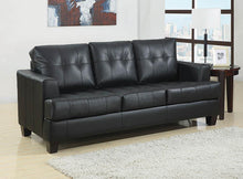 Load image into Gallery viewer, Samuel Collection - Black - Samuel Sleeper Sofa Black