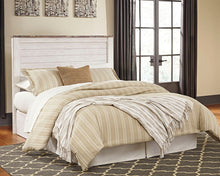Load image into Gallery viewer, Willowton - Whitewash - Queen/Full Panel Headboard