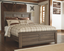 Load image into Gallery viewer, Juararo - Dark Brown - Queen Panel Bed