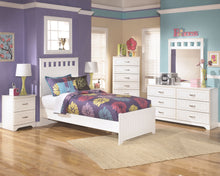 Load image into Gallery viewer, Lulu - White - Twin Panel Bed