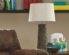 Load image into Gallery viewer, Sinda - Gray - Poly Table Lamp (2/CN)