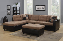 Load image into Gallery viewer, Mallory Sectional - Tan - Mallory Casual Tan Ottoman