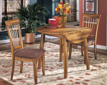 Load image into Gallery viewer, Berringer - Rustic Brown - Round DRM Drop Leaf Table