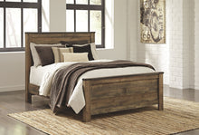 Load image into Gallery viewer, Trinell - Brown - Queen Panel Bed